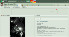 Desktop Screenshot of hellxhathxnoxfury.deviantart.com