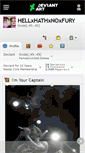 Mobile Screenshot of hellxhathxnoxfury.deviantart.com