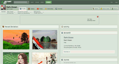 Desktop Screenshot of dark-ocean.deviantart.com