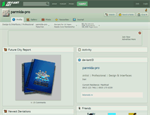Tablet Screenshot of parmida-pro.deviantart.com