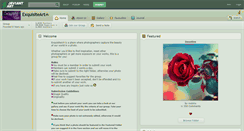 Desktop Screenshot of exquisiteart.deviantart.com