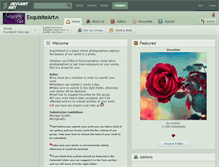 Tablet Screenshot of exquisiteart.deviantart.com