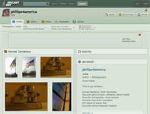 Tablet Screenshot of phillipe4america.deviantart.com