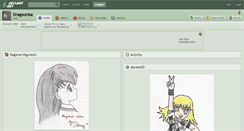 Desktop Screenshot of dragoonka.deviantart.com