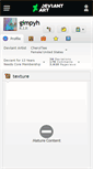 Mobile Screenshot of gimpyh.deviantart.com
