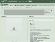 Tablet Screenshot of gimpyh.deviantart.com