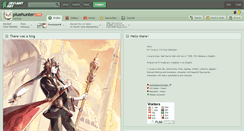 Desktop Screenshot of pluehunter.deviantart.com