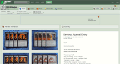 Desktop Screenshot of blindmagus.deviantart.com