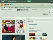 Tablet Screenshot of beagleboy4ever.deviantart.com