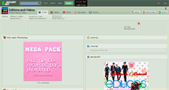Desktop Screenshot of editions-and-videos.deviantart.com