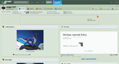 Desktop Screenshot of angel1357.deviantart.com