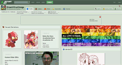 Desktop Screenshot of dreamvirusomega.deviantart.com