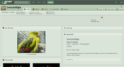 Desktop Screenshot of oneoutofeight.deviantart.com