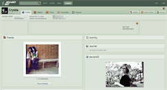 Desktop Screenshot of cryssta.deviantart.com