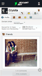 Mobile Screenshot of cryssta.deviantart.com