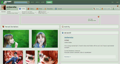 Desktop Screenshot of amberette.deviantart.com