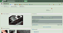 Desktop Screenshot of lemures-ex.deviantart.com