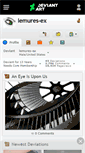 Mobile Screenshot of lemures-ex.deviantart.com