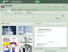 Tablet Screenshot of excirnoplz.deviantart.com