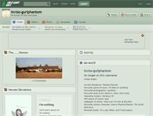 Tablet Screenshot of inviso-gurlphantom.deviantart.com