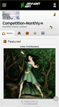 Mobile Screenshot of competition-monthly.deviantart.com