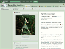 Tablet Screenshot of competition-monthly.deviantart.com