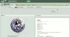 Desktop Screenshot of goldentaku.deviantart.com