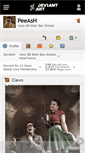 Mobile Screenshot of peeash.deviantart.com