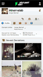 Mobile Screenshot of minervalab.deviantart.com
