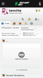 Mobile Screenshot of kanechka.deviantart.com