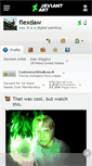Mobile Screenshot of flexdaw.deviantart.com