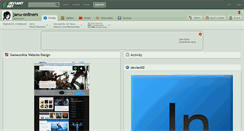 Desktop Screenshot of janu-onliners.deviantart.com