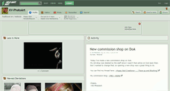 Desktop Screenshot of kv-photoart.deviantart.com