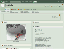 Tablet Screenshot of ferretmedia.deviantart.com