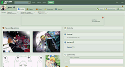 Desktop Screenshot of lenax33.deviantart.com