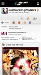 Mobile Screenshot of justcrankituptisdale.deviantart.com