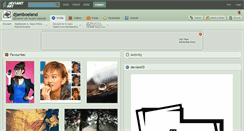 Desktop Screenshot of djamboeland.deviantart.com