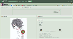 Desktop Screenshot of lawl24.deviantart.com