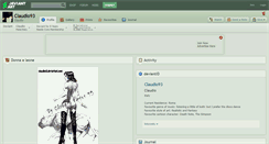 Desktop Screenshot of claudio93.deviantart.com