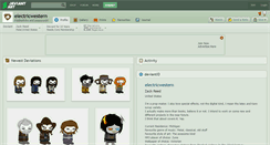 Desktop Screenshot of electricwestern.deviantart.com