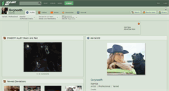 Desktop Screenshot of gwyneeth.deviantart.com