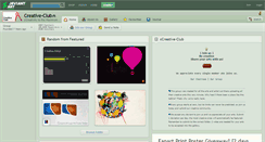 Desktop Screenshot of creative-club.deviantart.com