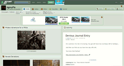 Desktop Screenshot of agonypie.deviantart.com
