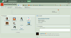 Desktop Screenshot of kasumitsukinothewolf.deviantart.com