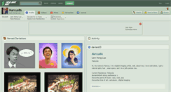 Desktop Screenshot of marcus86.deviantart.com
