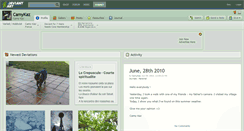 Desktop Screenshot of camykaz.deviantart.com