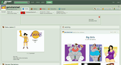 Desktop Screenshot of gamuhammad.deviantart.com