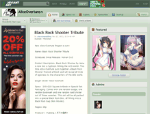 Tablet Screenshot of aliceoverture.deviantart.com