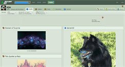 Desktop Screenshot of kdh.deviantart.com