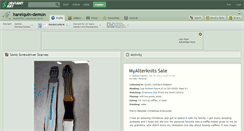 Desktop Screenshot of harelquin-demon.deviantart.com